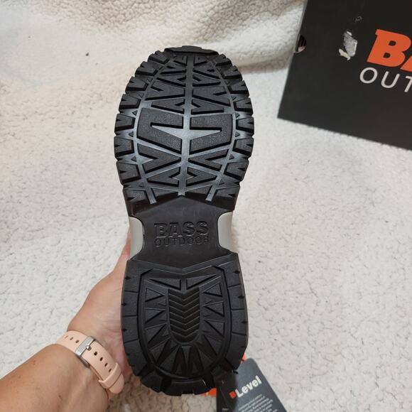 NEW BASS OUTDOOR Men's Peak Seamless Hiker L Hiking Sneaker Walnut SIZE 10 - Picture 7 of 9